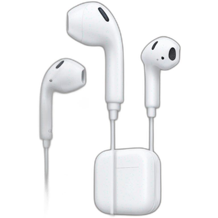 apple's wired earpods emoji