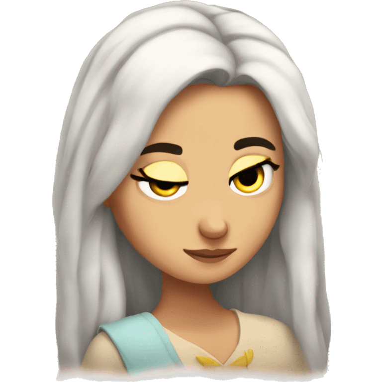 Sleepy noelle emoji