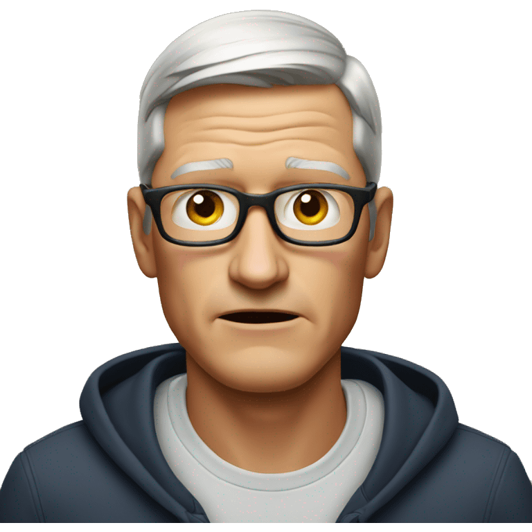 tim cook is shocked emoji