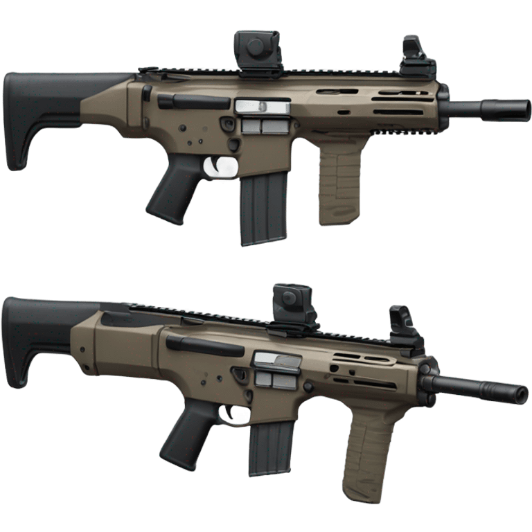 Scar H Assault Rifle emoji