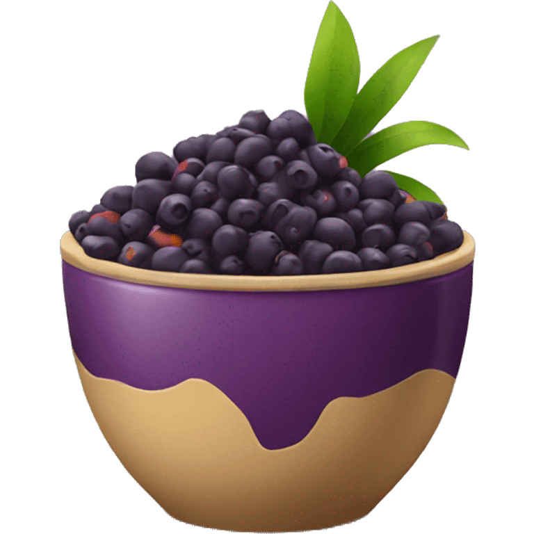 acai bowl emoji