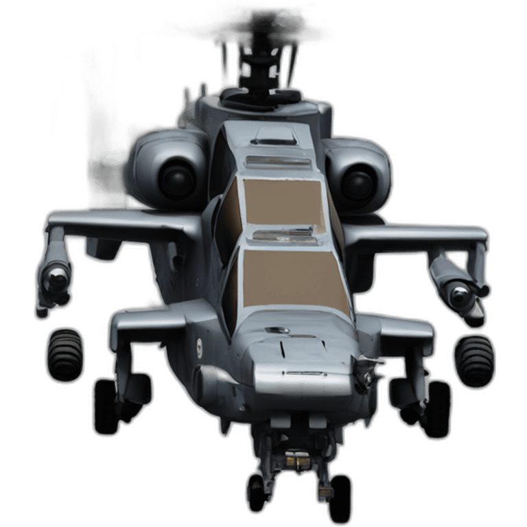 Ah-64GX Apache Warchief with shark paint emoji