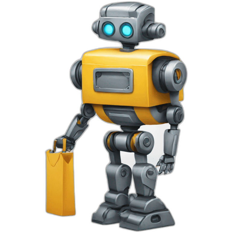 robot with a toolbox emoji