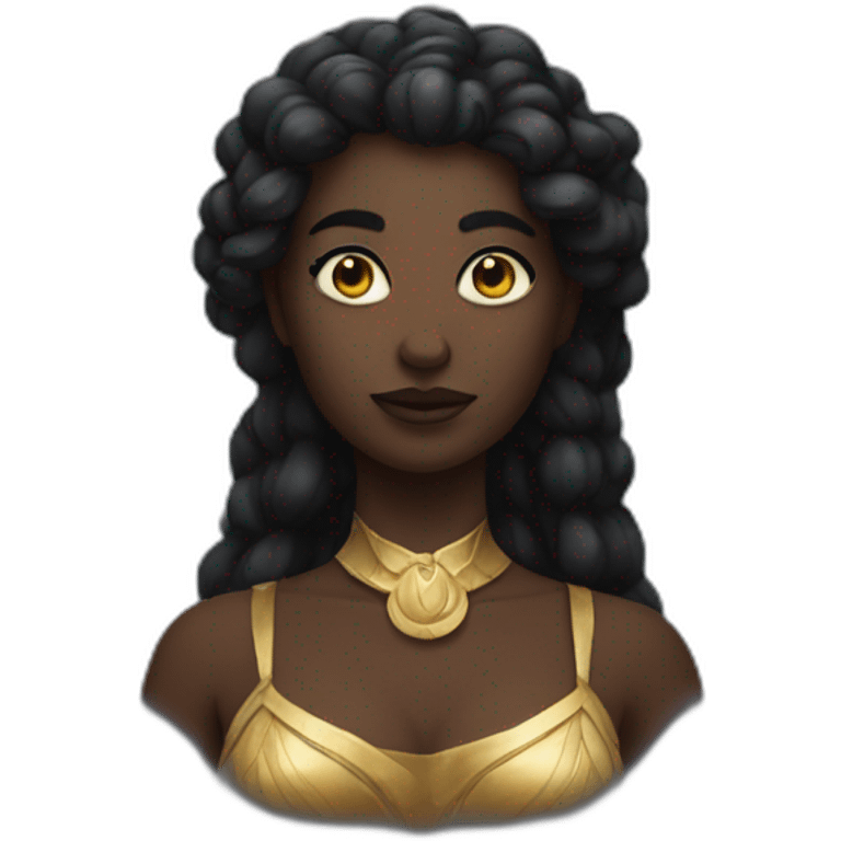 Goddess of the night emoji