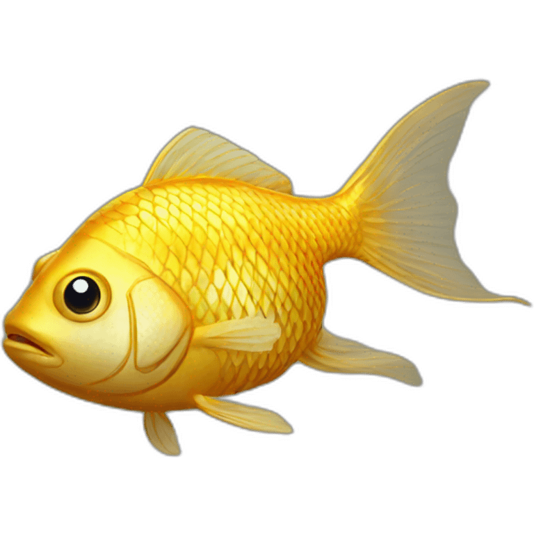 golden fish emoji