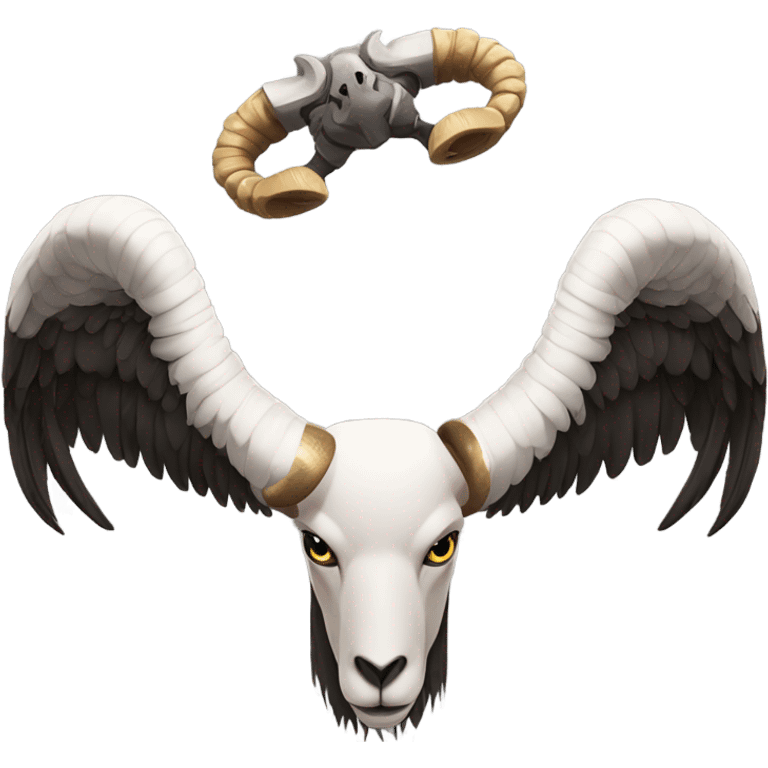 Ram fighting eagle ￼ emoji