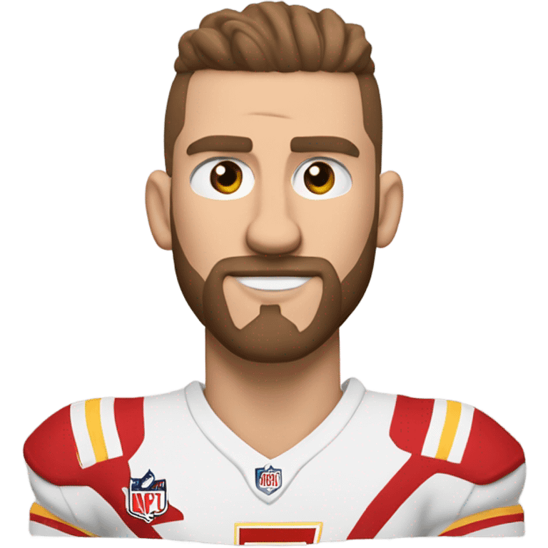 Travis kelce bending  emoji