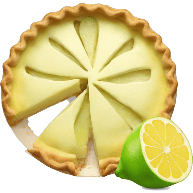 Pie de limón  emoji