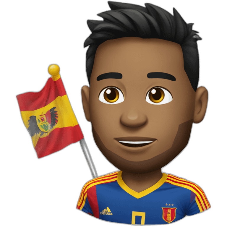 Messi avec le drapeau d’Angola  emoji