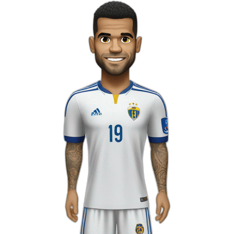 dani alves realistic football player emoji