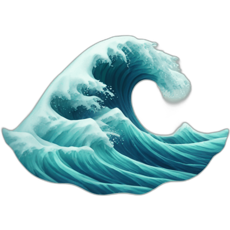 sea wave 2 emoji