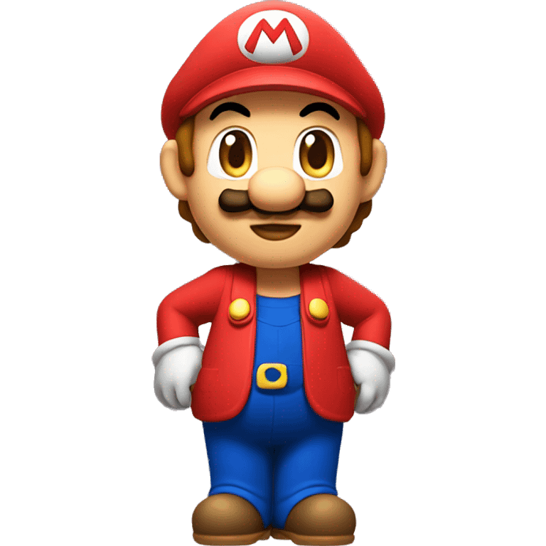 Mario is pregnant emoji