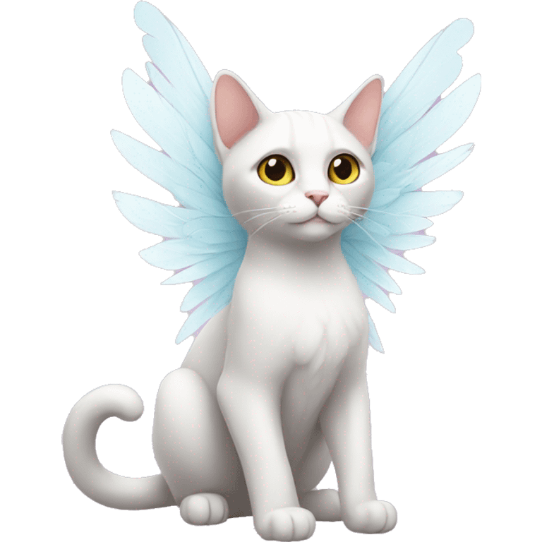 a cat with wings emoji