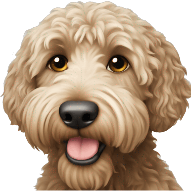 australian labradoodle  emoji