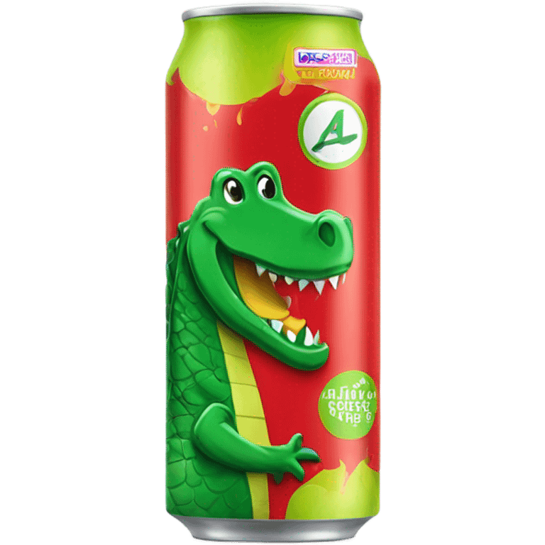 Apple Alligator Energy Drink can emoji