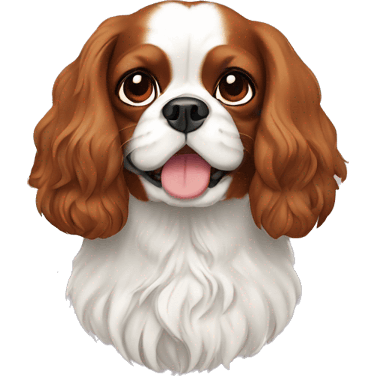 King Charles spaniel emoji