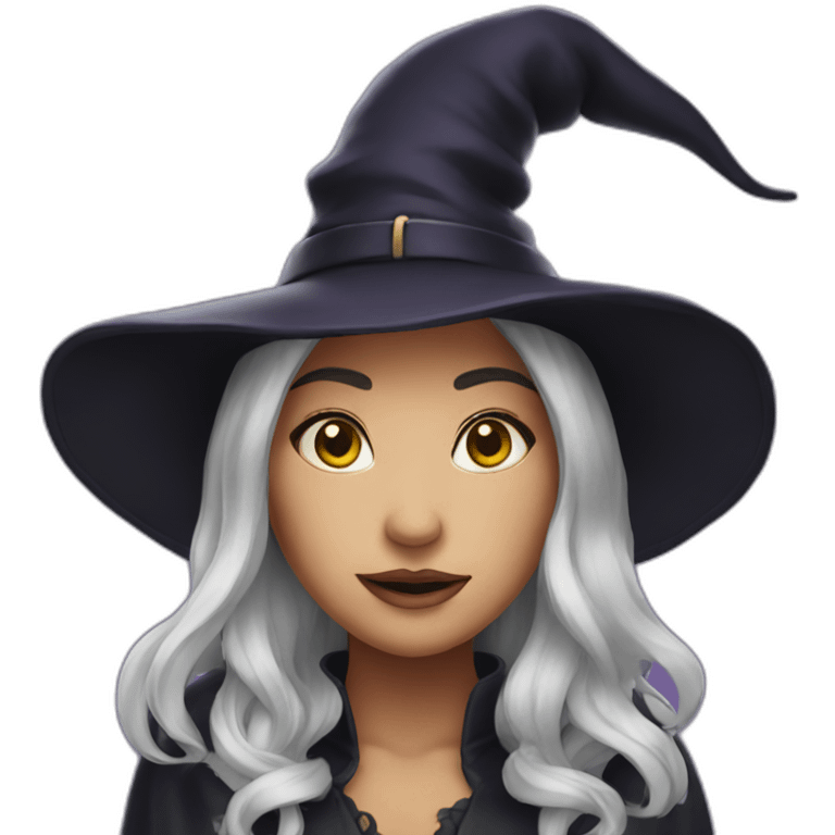 pretty witch emoji