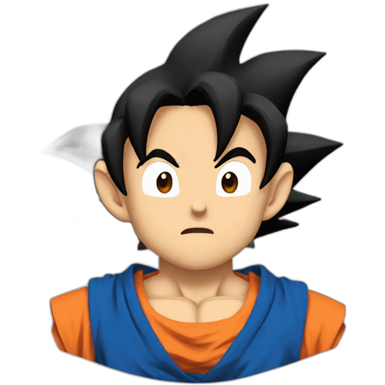 goku-shushing emoji