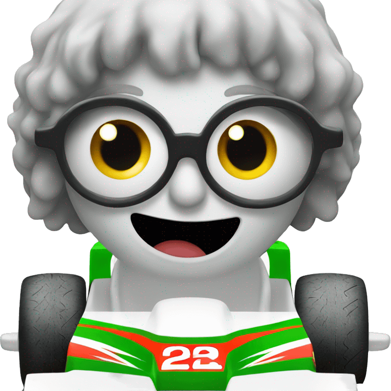 Kiwi formula car emoji