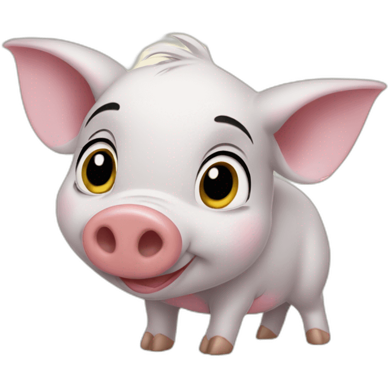 Pua pig disney emoji