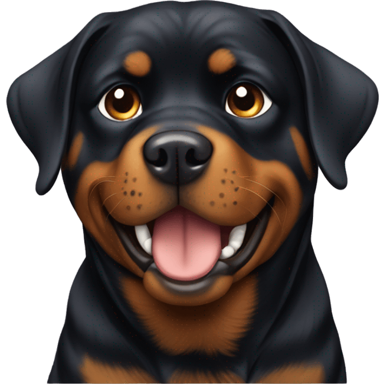 Rottweiler dog  emoji