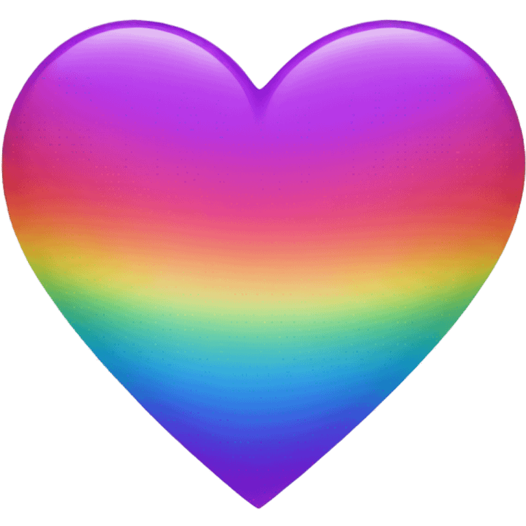 Rainbow Heart emoji