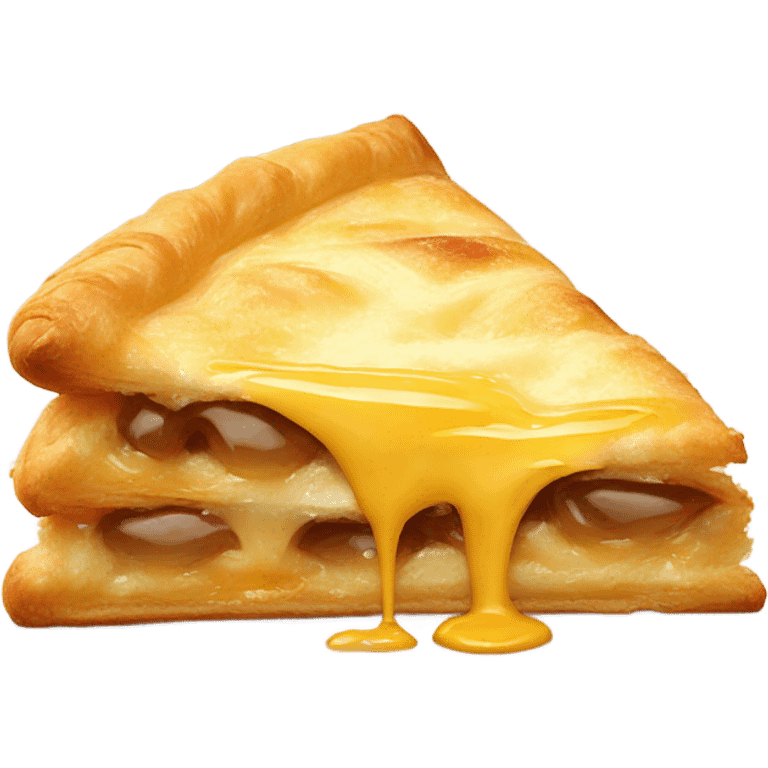 Cheese filled pastry triangles emoji