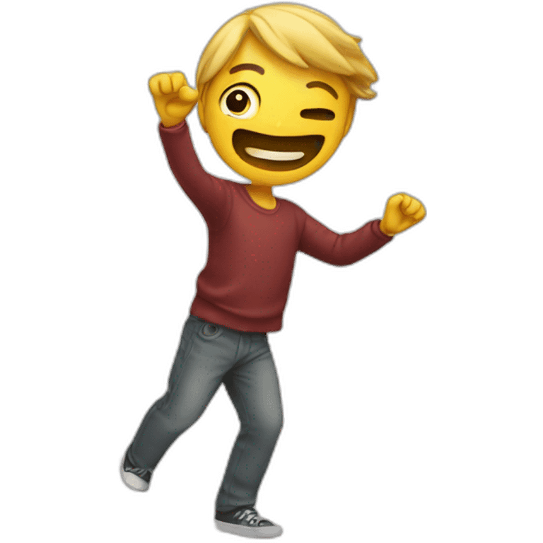 Dab avec main emoji