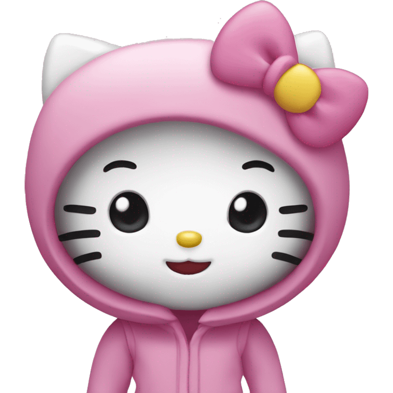 Hello kitty emoji