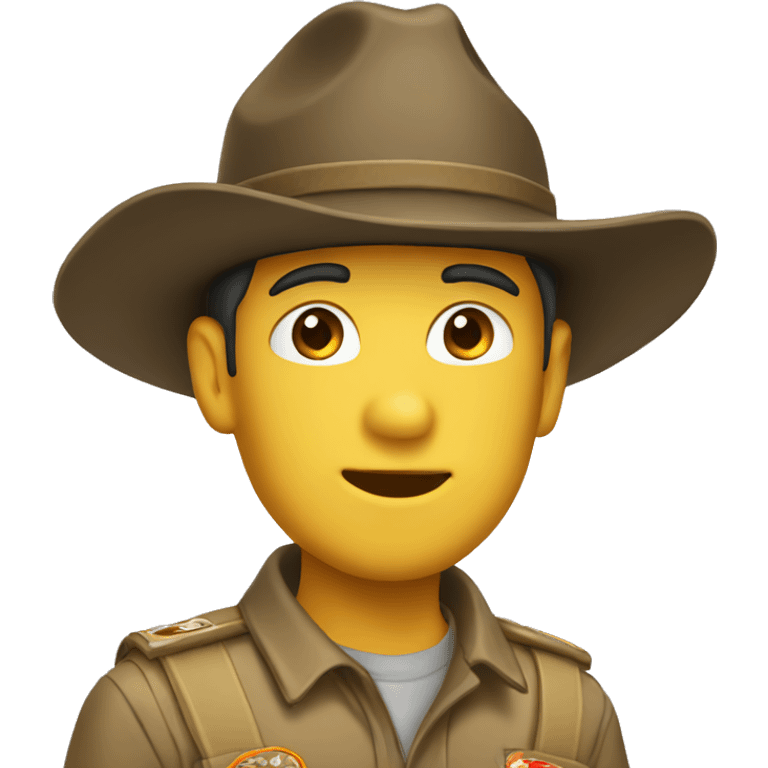 scout hat emoji