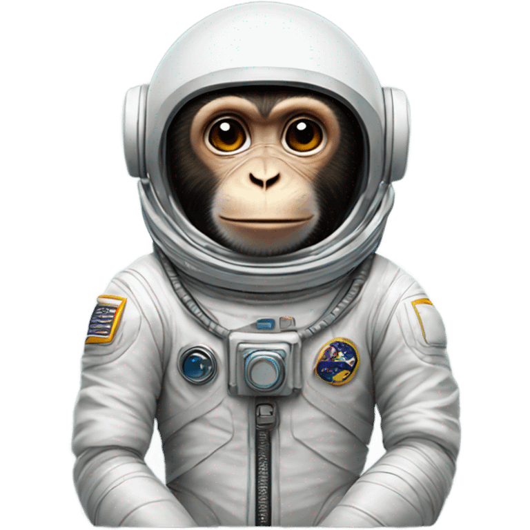 monkey in space suit emoji