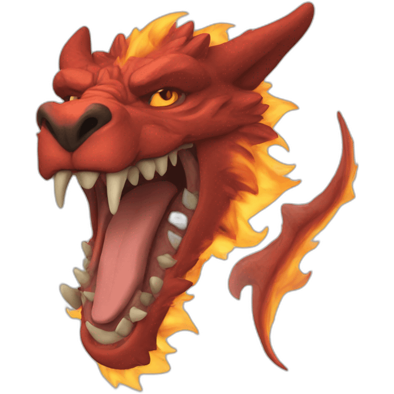 Drako feu emoji