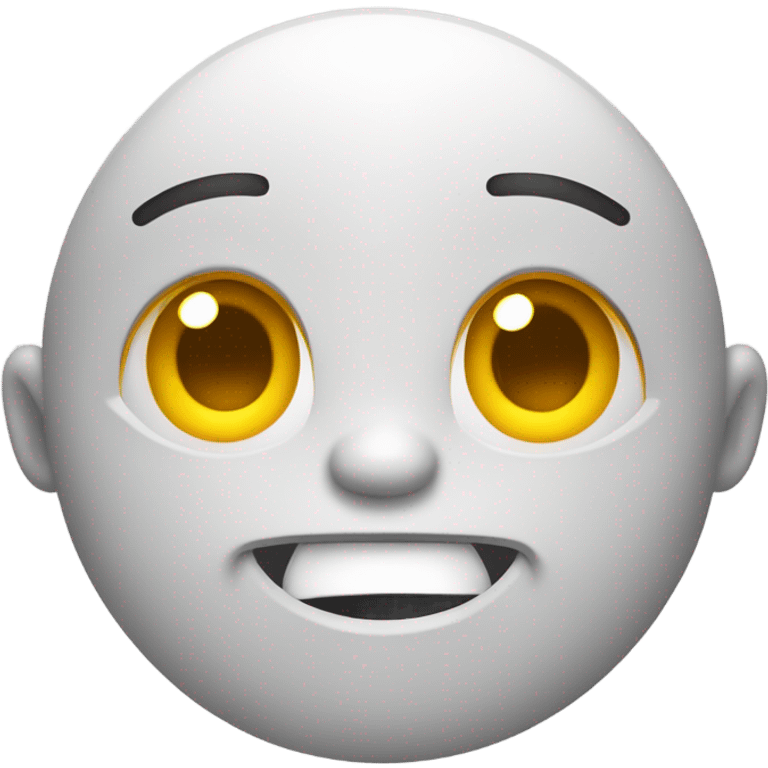 create face with happy and sad reaction together emoji