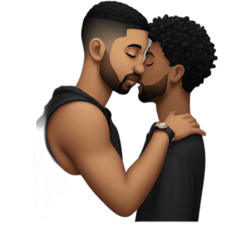 drake kissing 21 savage emoji