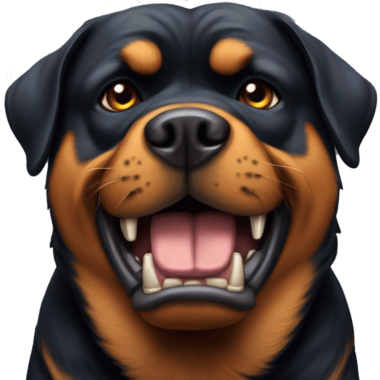 Angry Rottweiler  emoji