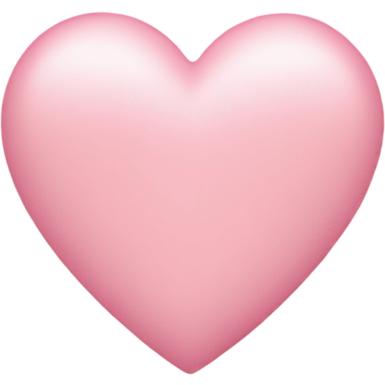 light pink heart emoji