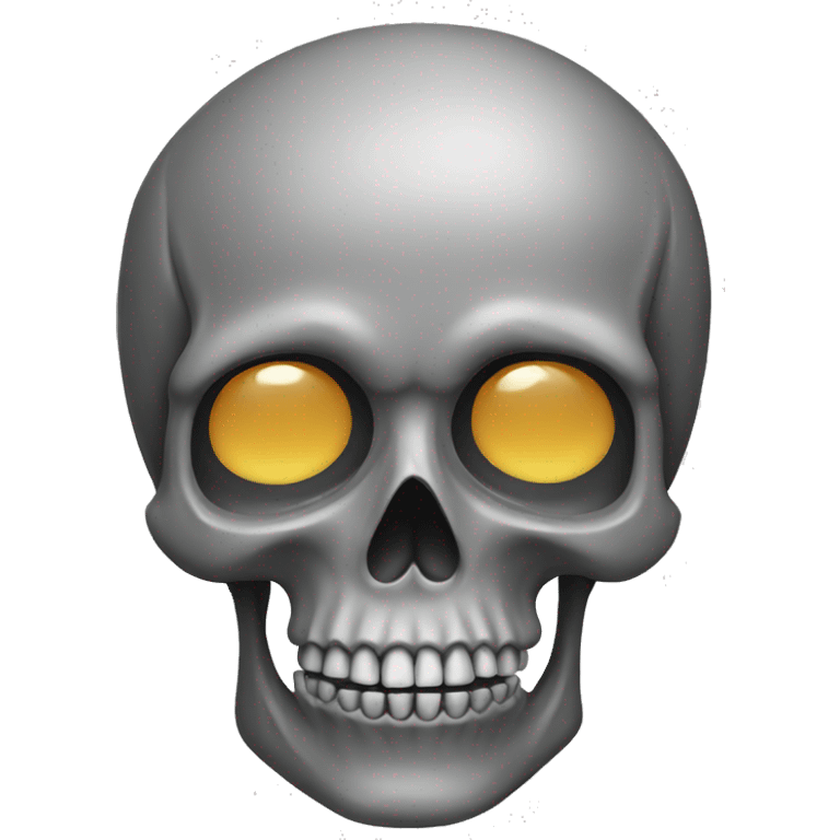 Skull with emoji