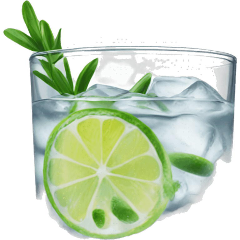 gin and tonic emoji