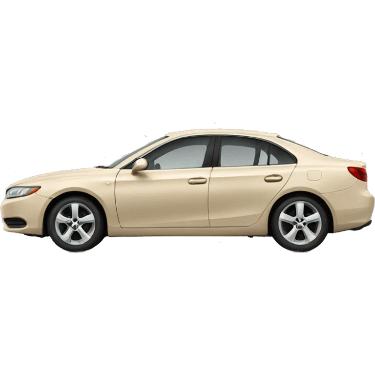 Beige car emoji