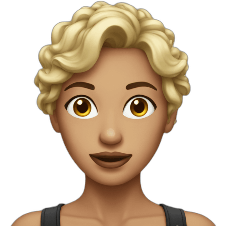 Sexy woman emoji