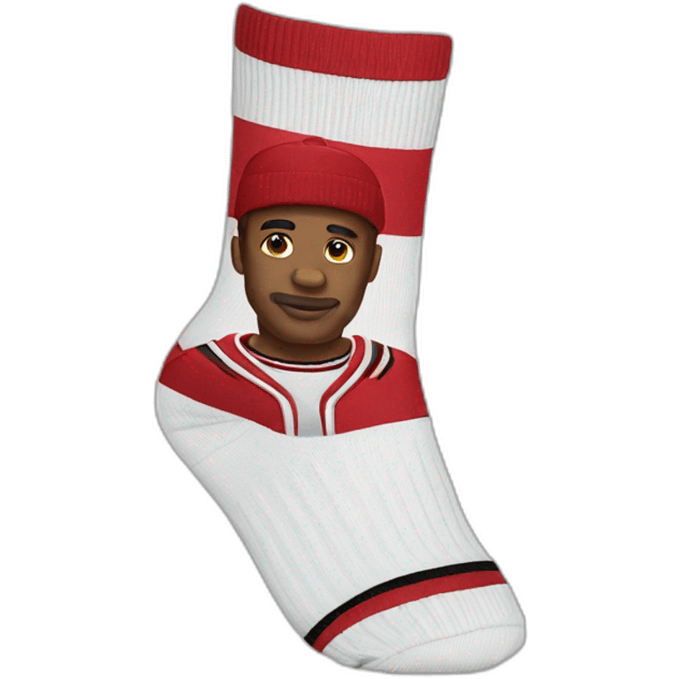 jordan socks emoji