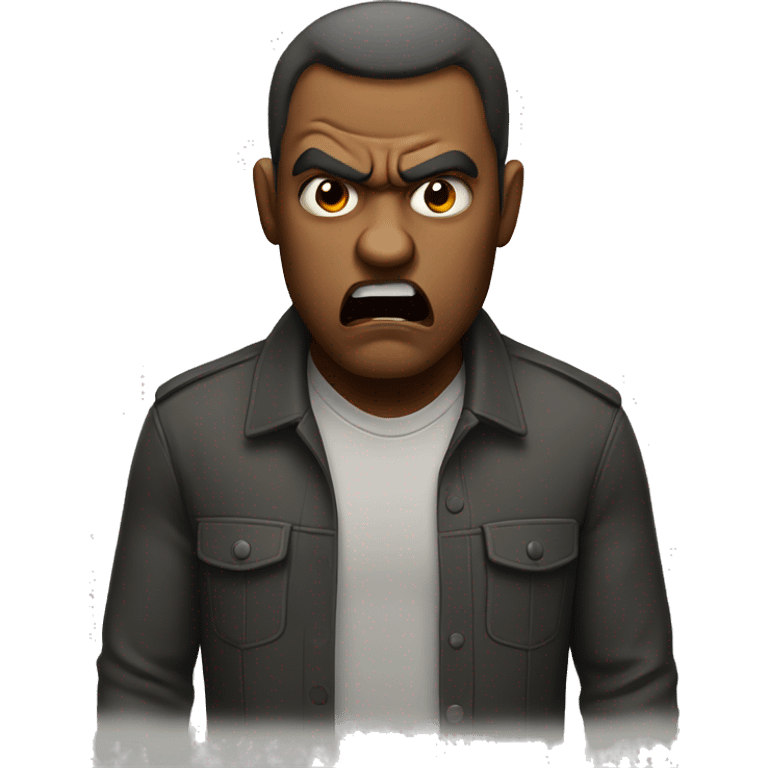 angry man emoji