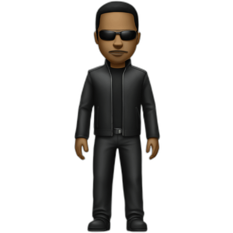 The Matrix man full body emoji