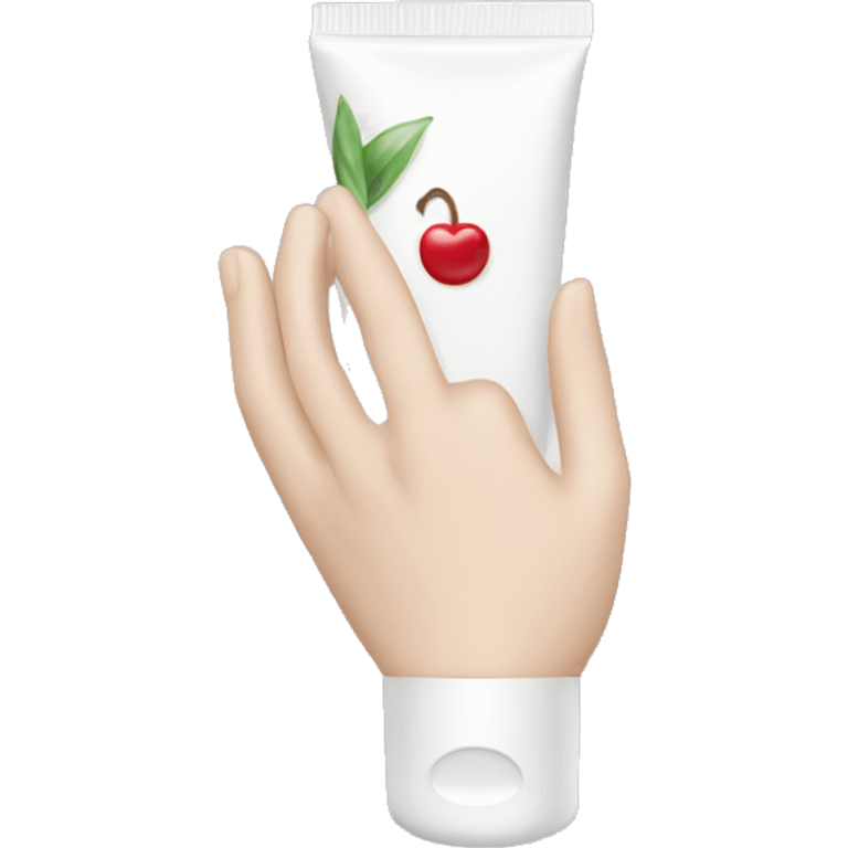 Hand cream emoji