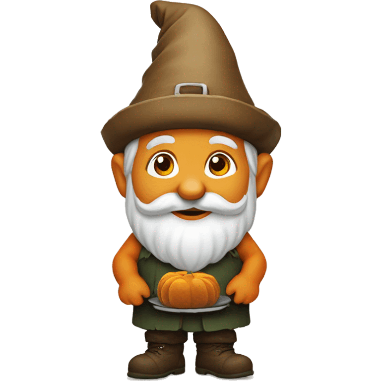 Thanksgiving gnome emoji