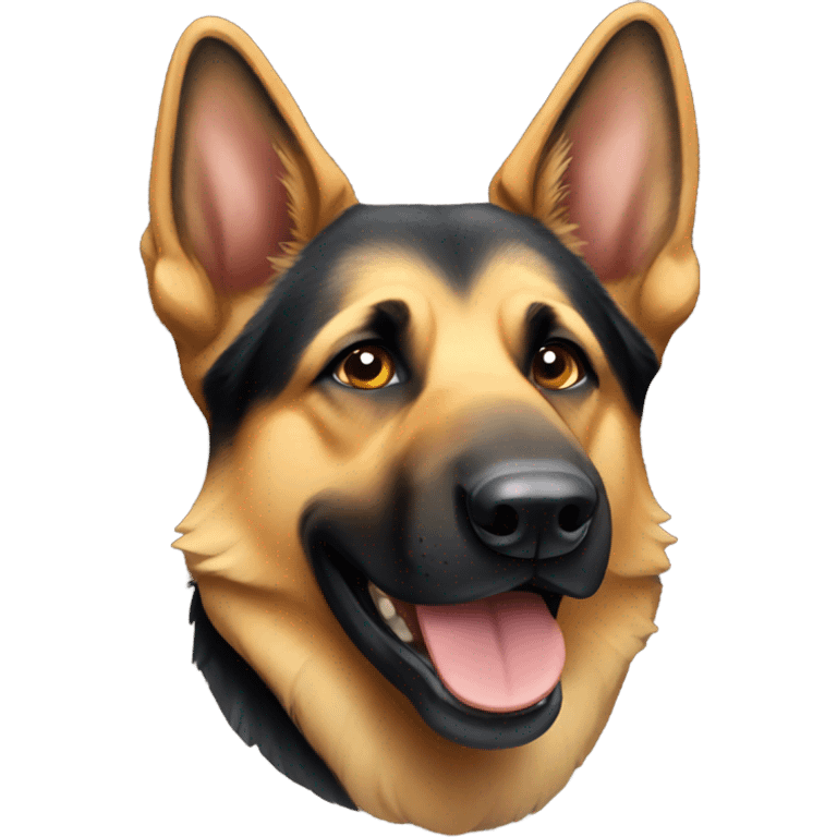 German Shepard  emoji