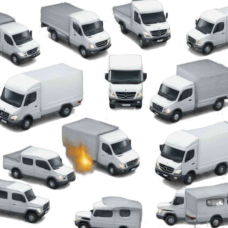 Camioneta mercedes benz  emoji