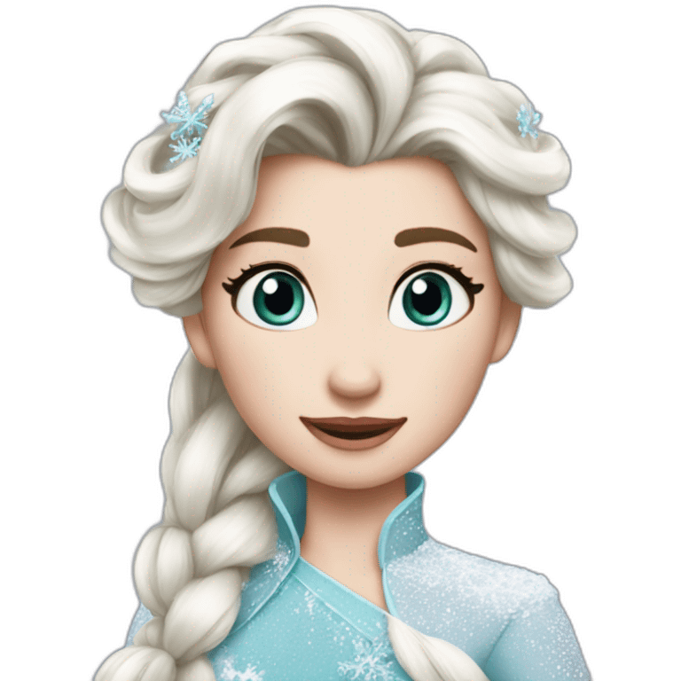 Reine des neiges emoji