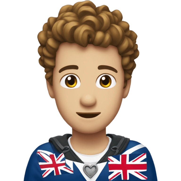 United Kingdom heart emoji