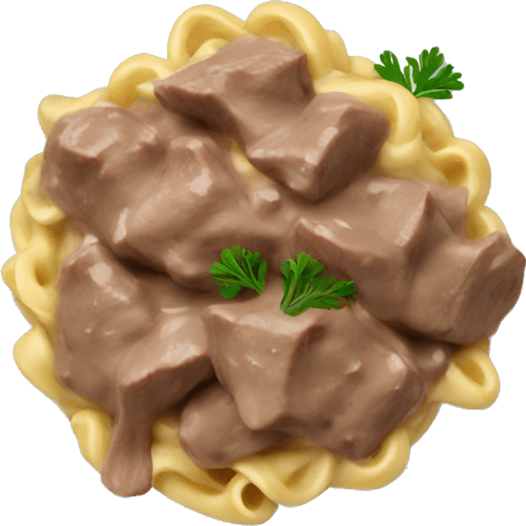 beef stroganoff emoji